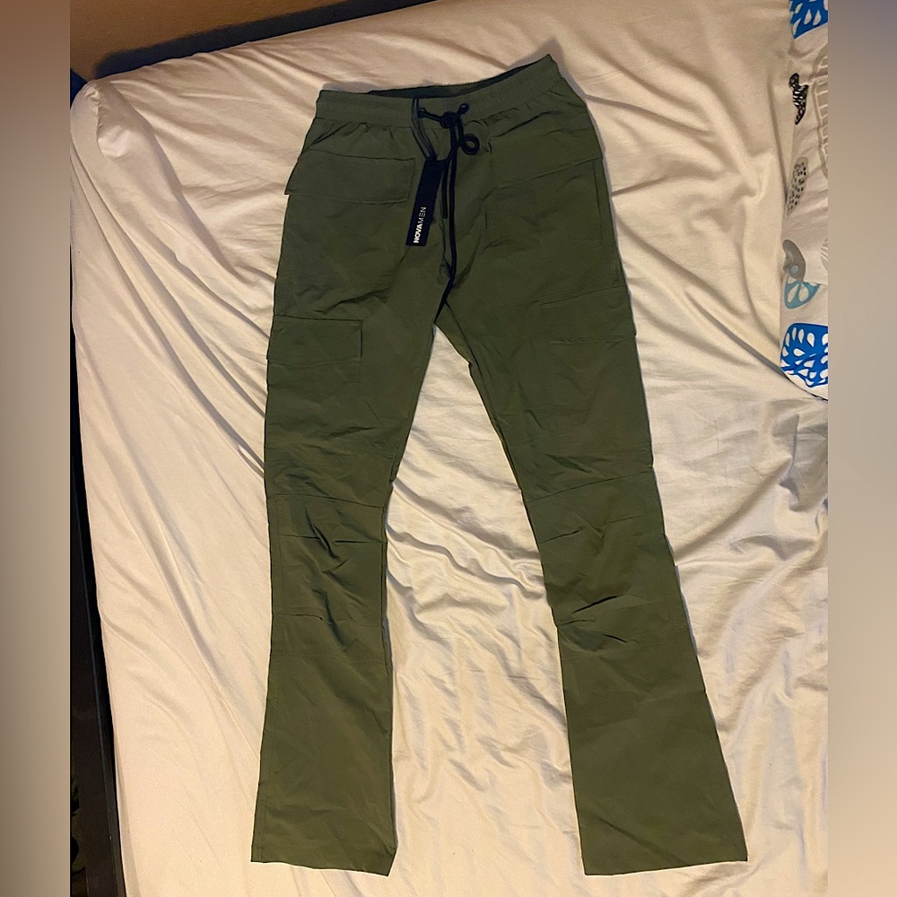 2 for $20 Nova men green pants size medium NWT